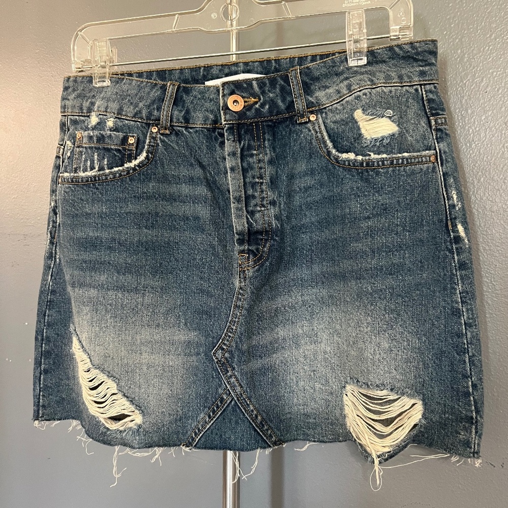 Zara Denim Skirt
